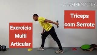 Tríceps com Serrote  Exercício Multi Articular [upl. by Bremer]