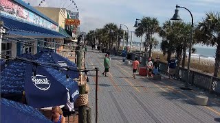 Dirty Don’s Oyster Bar Live Cam  South Carolina Live Cam  Myrtle Beach boardwalk live cam [upl. by Aedrahs]