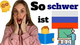 Ist Russisch lernen schwer  bei Muttersprache Deutsch [upl. by Clite]