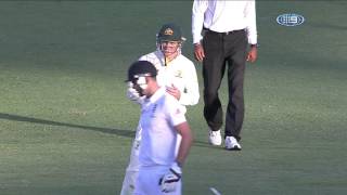 Michael Clarke sledges James Anderson quotGet ready for a broken fuckin armquot [upl. by Nref]