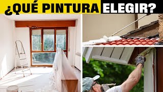 Pinturas para el hogar Tipos usos y consejos I Lo Mejor [upl. by Anikal254]