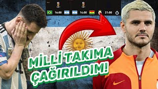 İCARDİ KARİYERİ BÖLÜM 2  MİLLİ TAKIMA ÇAĞIRILDIM MESSİ ÇILDIRDI🤬 [upl. by Sialac]