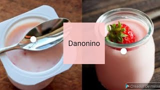 Danonino de Yogurt de bulgaros  Muy fácil ♥️ Receta Casera [upl. by Aseram8]