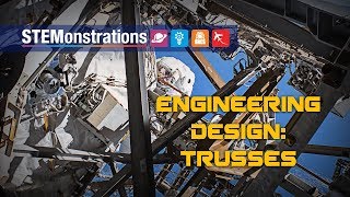 STEMonstrations Engineering Design  Trusses [upl. by Anglim449]