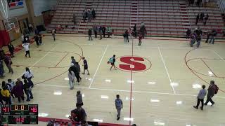 Sublette High School vs Stanton County High School Boys Varsity Basketball [upl. by Ettenej]