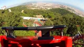 Tibidabo  Muntanya Russa GoPro 2013 [upl. by Atnicaj246]