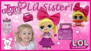 JOJO SIWA 🎀 LOL Surprise Custom Doll SugarBunnyHops [upl. by Arsuy619]