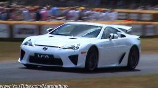 Lexus LFA Sound and Acceleration [upl. by Sanoj940]