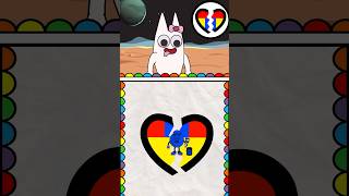 Painting Play dont Love logo coloring match puzzle game shorts painting colorgame banban [upl. by Flita13]