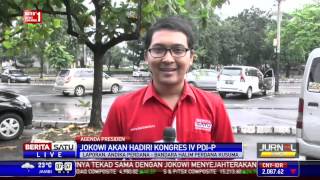 Jokowi Hadiri Kongres KeIV PDIP [upl. by Forland428]