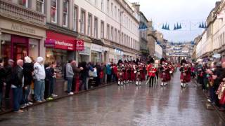 The Royal Scots Dragoon Guards Parade Dundee Scotland [upl. by Audwin944]