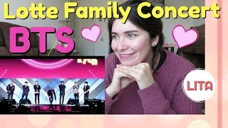 BTS Lotte Family Concert 2018  REACTION [upl. by Heathcote]