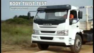 Iveco Vertis  Pot Hole Test [upl. by Annoynek]