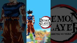 Which is the best fight vegeta 🆚 akatsuki goku 🆚 demonslayer foryou shorts [upl. by Anicul]