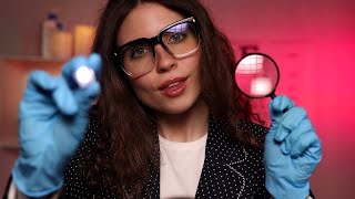 ASMR Cranial Nerve ExamEarampEye ExamDermatologistAllergistPediatrician  Medical Roleplay Combo [upl. by Springer]