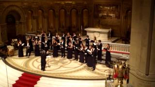 MacMillan quotChristus vincitquot Stanford Chamber Chorale [upl. by Barhos]