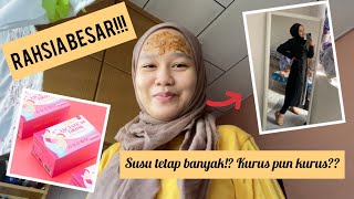 🔴PANTANG SENDIRI 100Hari RAHSIA susu banyak KURUS [upl. by Hcnarb]