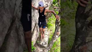 Dangerous hike 😰 Yahangala  SRI LANKA  shortsviral srilankatravelvlog srilankaadventures [upl. by Eerac697]