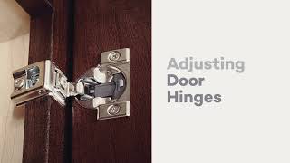 How to Adjust KraftMaid Cabinet Door Hinges – Purchased before August 2024 [upl. by Ayanej472]