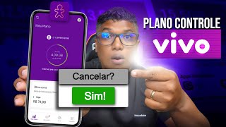 COMO CANCELAR PLANO VIVO CONTROLE PELO APP [upl. by Ponzo]