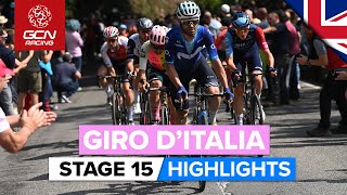 Thrilling Mini Il Lombardia  Giro DItalia 2023 Highlights  Stage 15 [upl. by Gaul]