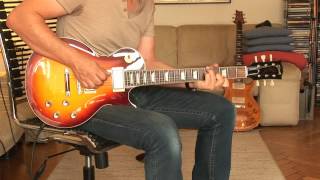 2012 Gibson Les Paul Custom Shop 1960 Reissue sunburst high gloss Part2 [upl. by Rauscher545]