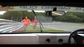 MG METRO CUP OULTON PARK 2011 TOM 19B  CRASH [upl. by Zerimar18]