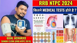 RRB NTPC Medical Test कैसे होता है  Medical Test Fail होने से Disqualify  RRB NTPC 2024 [upl. by Kinson]