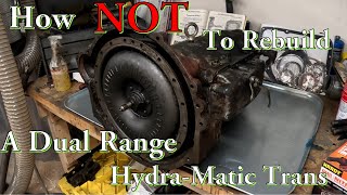 Dual Range HydraMatic Rebuild Part 1 Tear Down [upl. by Aicargatla]