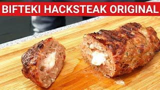 ♨️ GRILLBLITZ Original Bifteki gefüllt und Suzuki Hacksteak perfekt vom Gasgrill BBQ griechisch [upl. by Sergias]