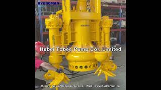 Hydroman® Submersible Attachment Slurry Pump for Hydraulic Excavators mininghighdensityslurrypump [upl. by Anegroeg]