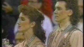 Profile on The Duchesnays FRA  Klimova amp Ponomarenko URS  1991 Worlds Free Dance [upl. by Salis]