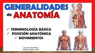 🥇 GENERALIDADES DE ANATOMÍA  Posición Anatómica Terminología Anatómica ¡Fácil y Sencillo [upl. by Ahsinyt560]