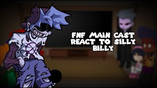 FNF Main Cast react to Vs Yourself Hit Single Real Silly Billy [upl. by Bywaters47]