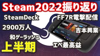 Steam2022年上半期（1月～6月）振り返りと新機能「Steamリプレイ」の紹介 [upl. by Assin]