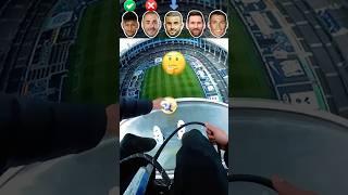 Neymar vs Benzema vs Walker vs Messi vs Ronaldo Epic trick shot [upl. by Idnahk]