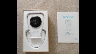 Zmodo EZCam Unboxing and Review [upl. by Ramu]