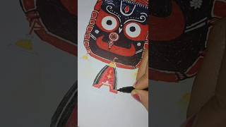 Jay Jagannath drawing 🙏🌸 kaliathakura jayjagannath puri maalaxmi radharani durgamaa jay maa [upl. by Odo]