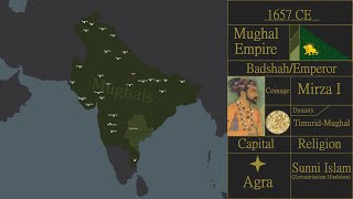 The Mughal Empire  Every Year [upl. by Freedman386]