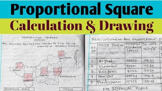 Proportional Squares In Geographygeographytuition [upl. by Lux]