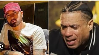 Benzino cries over Eminem Reaction 😭 [upl. by Kerek984]