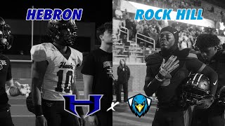 1st ROUND 6A DII DFW MATCHUP Hebron vs Rock Hill 2024 Texas High School Football Playoffs txhsfb [upl. by Uoliram]