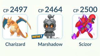 using New Mythical MARSHADOW in Pokemon GO Battle League [upl. by Kerwin273]