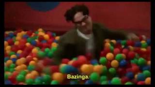 Sheldon Leonard In Ball Pit Piscina de Bolinha Bazinga [upl. by Egrog]