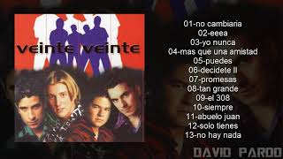 VEINTE VEINTE quotVISION PERFECTAquot ALBUM COMPLETO [upl. by Rowney]