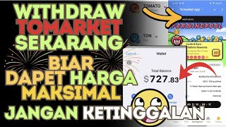 💸 Rahasia Cairkan Token Tomarket ke Rupiah dengan Mudah 🚀Cara Cepat dan Aman Withdraw 🔒 [upl. by Nosreme455]