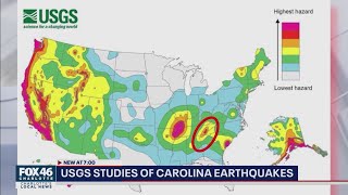 Fault lines continue to be found in the Carolinas as USGS earthquake research continues [upl. by Elahcar]