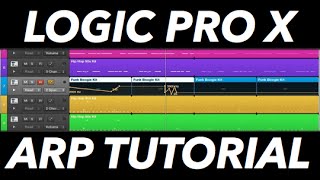 EDM Arp With Logic Pro X [upl. by Quinby313]