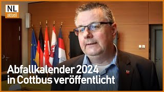 Cottbus  Neuer Abfallkalender 2024 veröffentlicht [upl. by Guy112]