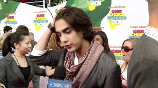 Avan Jogia 2011 Kids Choice Awards Interview [upl. by Joey]